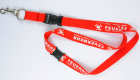 Polyester Schlüsselband mit gedrucktem Logo