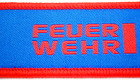 Kurzes Schlüsselband mit Logo Webung Detaillogo